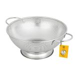 Stainless Steel Colander with Large Handles and Base
