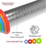 Adjustable Stainless Steel Rolling Pin with Mat