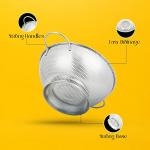 Stainless Steel Colander with Large Handles and Base