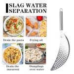 Stainless Steel Pasta Strainer with Comfortable Handle