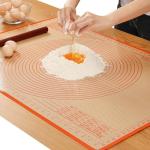 Large Silicone Baking Mat for Easy Dough Prep