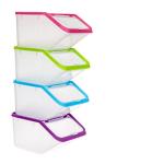 Invero® 4-Pack Food Storage Containers with Scoop