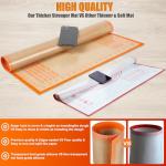 Large Silicone Baking Mat for Easy Dough Prep