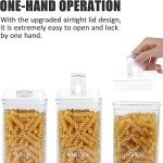 7pc Airtight Food Storage Container Set with Labels
