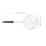 Beavorty Stainless Steel Mesh Colander with Handle