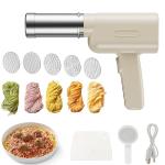 Cordless Electric Pasta Maker with Moulds and Cutter