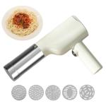 Rechargeable Electric Pasta Maker with 5 Moulds