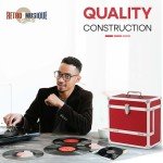 Retro Vinyl Record Storage Box for 40 LPs