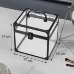 Acrylic Vinyl and Makeup Storage Organizer Box