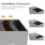 Vinyl Record Storage Box for 7”/45 RPM Albums