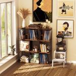 Stackable Vinyl Record Storage Shelf - Wood Organizer