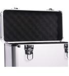 Heavy-Duty Vinyl LP Storage Box Holds 50 Records