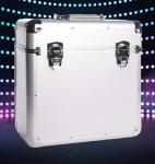 Heavy-Duty Vinyl LP Storage Box Holds 50 Records