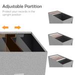 Vinyl Record Storage Box for 7”/45 RPM Albums