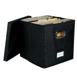 Huasean Vinyl Record Storage Box for 50 Albums
