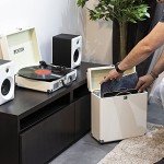 LP Vinyl Record Storage Case - 30x12 Inch