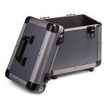 80-Record Vinyl Storage Box with Anti-Static Cloth