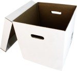 12" Sturdy Vinyl Record Storage Box Set of 10