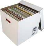 12" Sturdy Vinyl Record Storage Box Set of 10