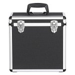 Portable Lockable Aluminum Vinyl Record Storage Case