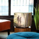 Mid-Century Vinyl Record Storage for 50 LPs