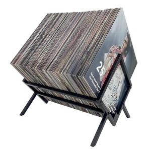 Regal Display Vinyl Record Storage Organizer - 70 Albums