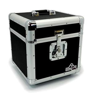 Gorilla DJ LP Vinyl Record Storage Box - 100 Capacity