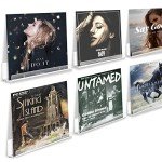 Acrylic Vinyl Record Wall Shelf - 6 Pack