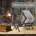 Regal Display Vinyl Record Storage Organizer - 70 Albums
