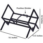 Regal Display Vinyl Record Storage Organizer - 70 Albums