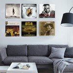 Acrylic Vinyl Record Wall Shelf - 6 Pack