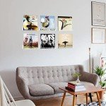6 Pack Clear Acrylic Vinyl Record Holders