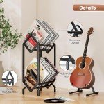 Vinyl Record Storage Holder - 200 Album Capacity