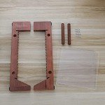 Vinyl Record Storage Holder - 50 Albums Capacity