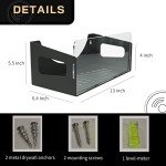 Acrylic Vinyl Record Holder Wall Mount Storage
