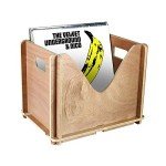 Stylish Vinyl Record Holder for 35-50 Albums