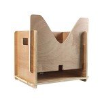 Stylish Vinyl Record Holder for 35-50 Albums