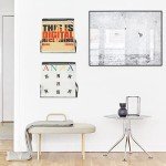 Acrylic Vinyl Record Holder Wall Mount Storage