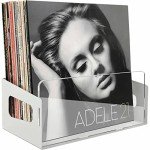 Arriart Wall Mount Vinyl Record Holder - White