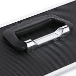 Portable Lockable Aluminum Vinyl Record Storage Case