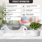 Arriart Wall Mount Vinyl Record Holder - White