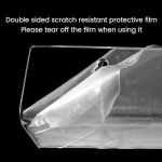 12-Inch Clear Acrylic Vinyl Record Wall Shelves