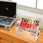 Arriart Wall Mount Vinyl Record Holder - White