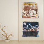 Arriart Wall Mount Vinyl Record Holder - White