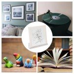 12-Inch Clear Acrylic Vinyl Record Wall Shelves