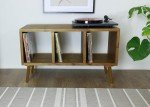 Vinyl Record Player Stand and Storage Unit