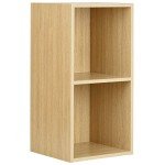 Hartleys Oak Vinyl Record Storage Box - Size Options
