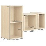 Hartleys Oak Vinyl Record Storage Box - Size Options