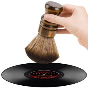 Vinyl Record Cleaning Brush with Beech Wood Handle