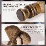 Vinyl Record Cleaning Brush with Beech Wood Handle